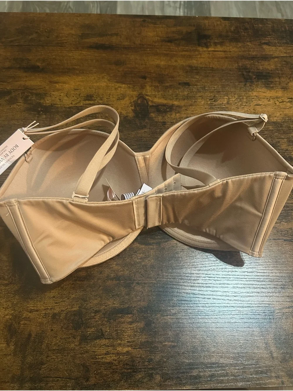Victoria's Secret Nude body by Victoria strapless bra